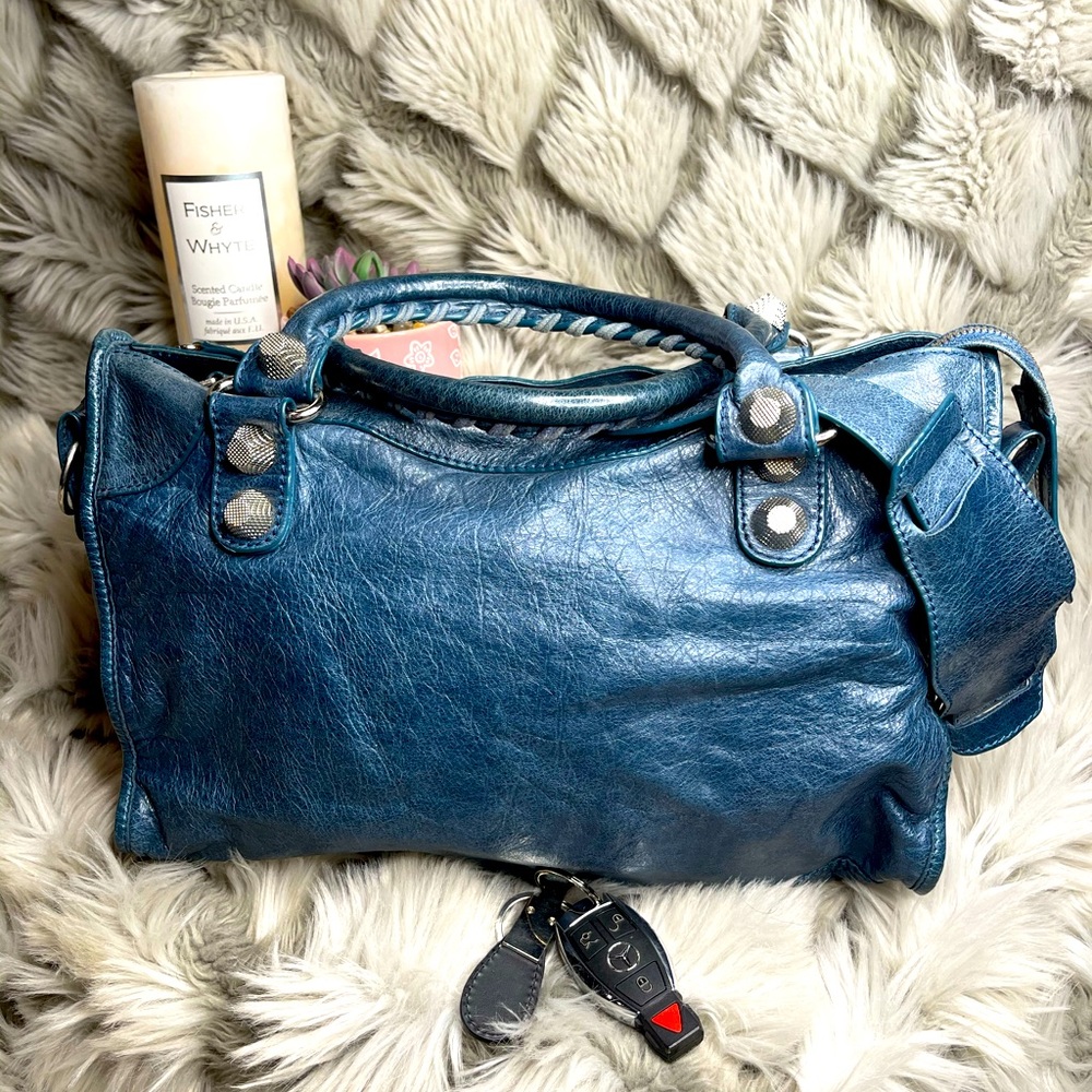 Authentic Balenciaga Studed Purse